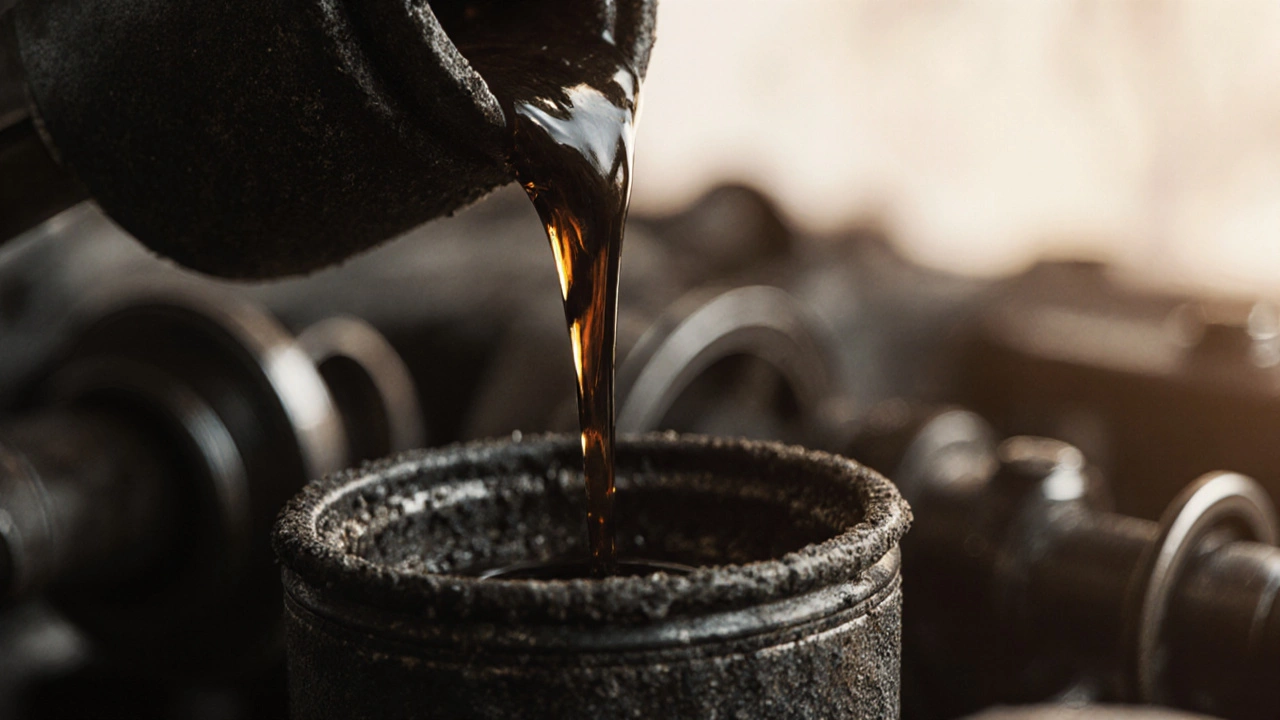 Как ведет себя двигатель на старом масле: последствия и признаки износа