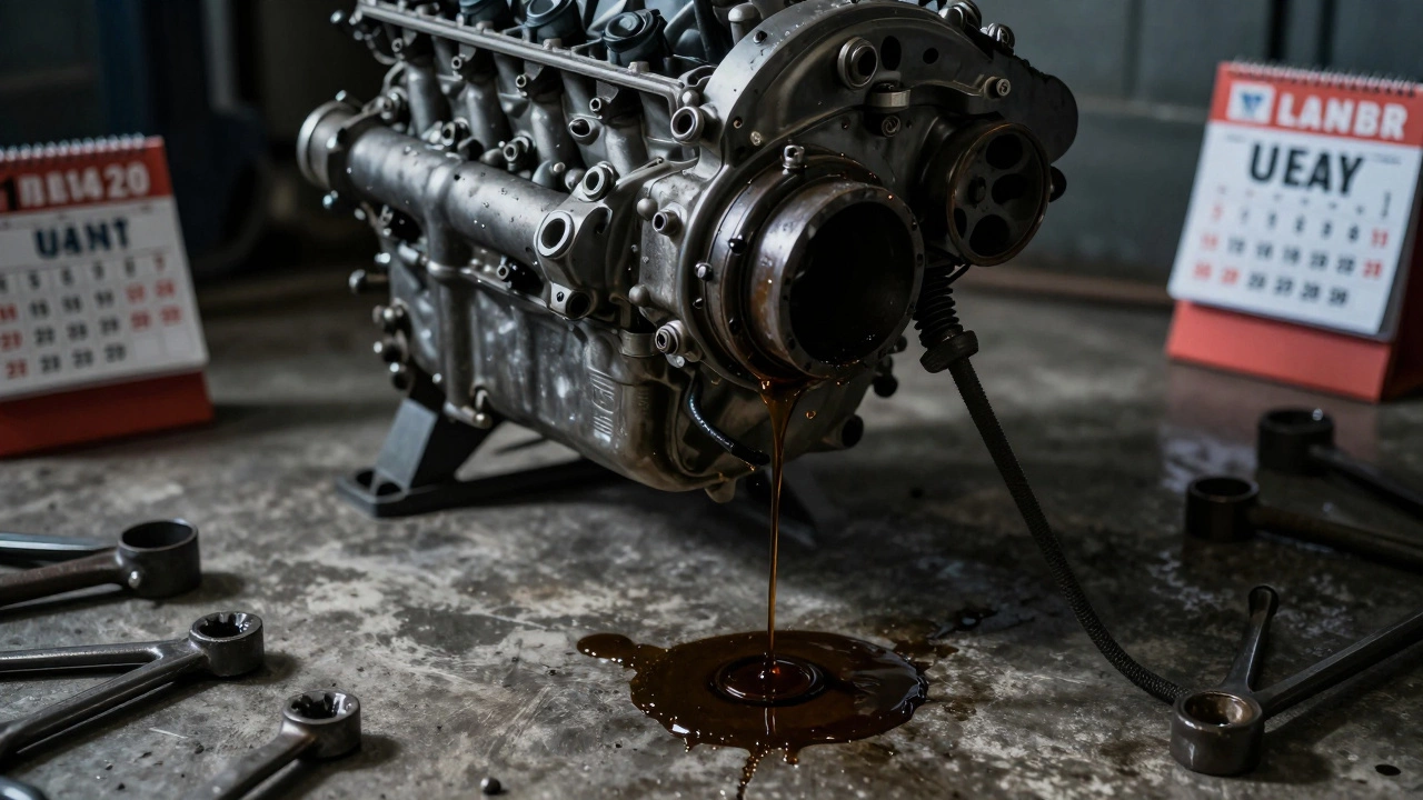 Сколько максимум можно не менять масло в двигателе автомобиля